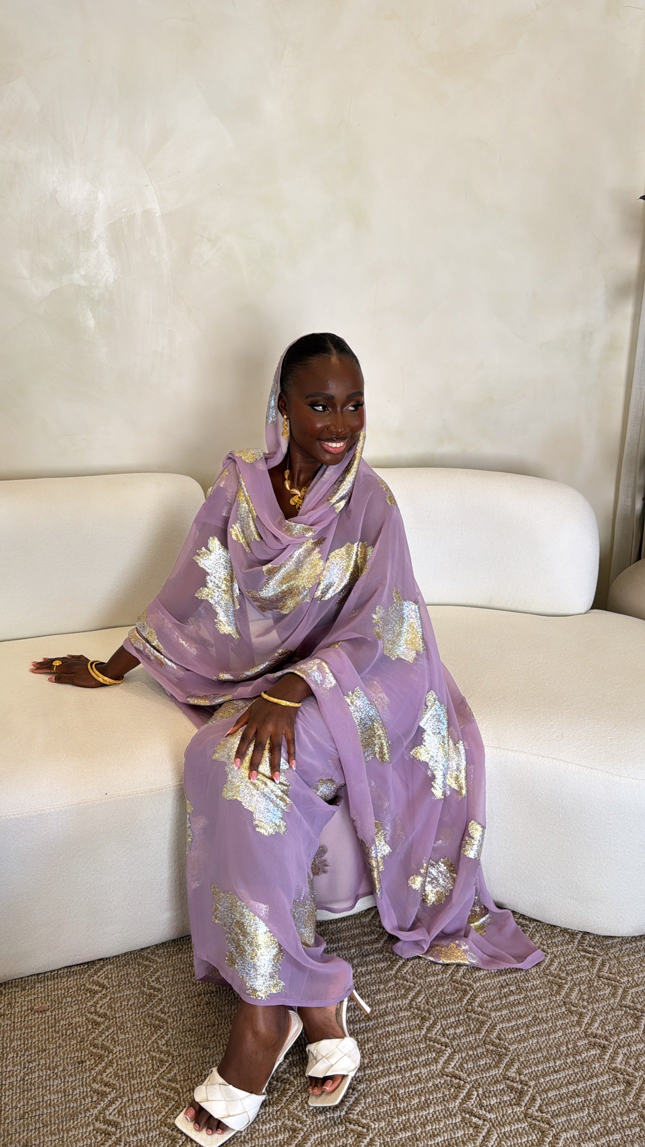 METALLIC SILK LAFFAYA
