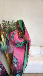 Floral Cotton Laffaya