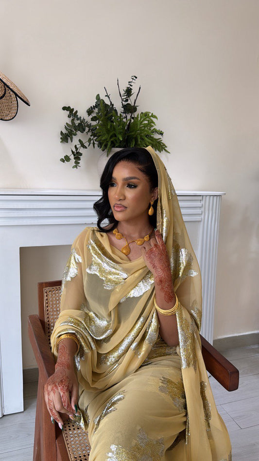 METALLIC SILK LAFFAYA