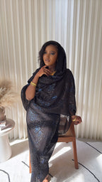 EMBELLISHED IN BLACK LAFFAYA