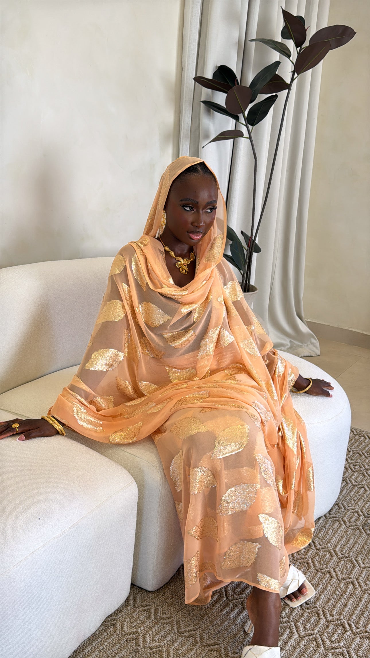 METALLIC SILK LAFFAYA